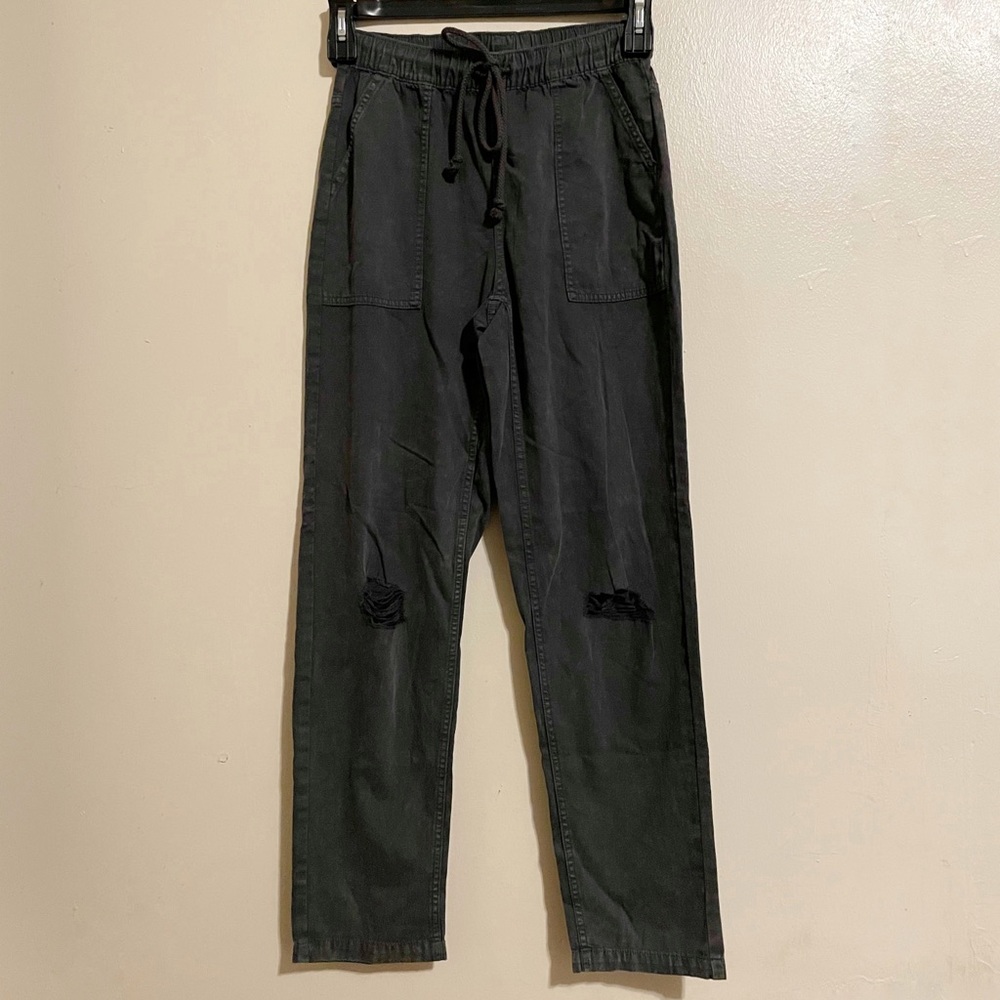 Aerie Distressed Relaxed Pants